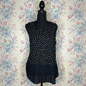 LOFT OUTLET LARGE SLEEVELESS BLOUSE